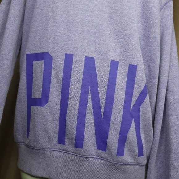 Pink Victoria Secret Women's Pullover Jacket - Size: Small - Purple - Picture 8 of 10